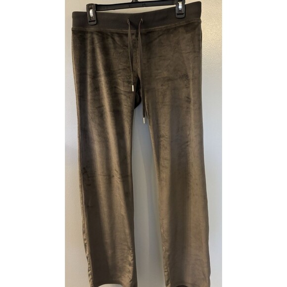 aerie Pants - Aerie Real Good Women’s Velour Boot Leg Pants Green Size M